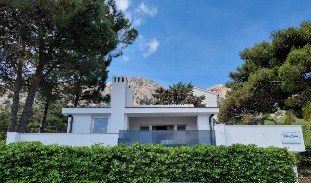 Villa Zlata - Holiday House Baška Exteriör bild
