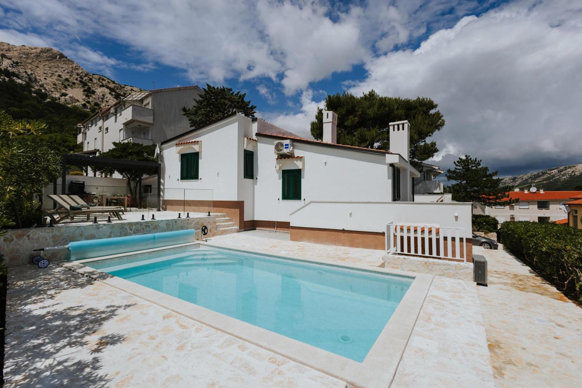 Villa Zlata - Holiday House Baška Exteriör bild
